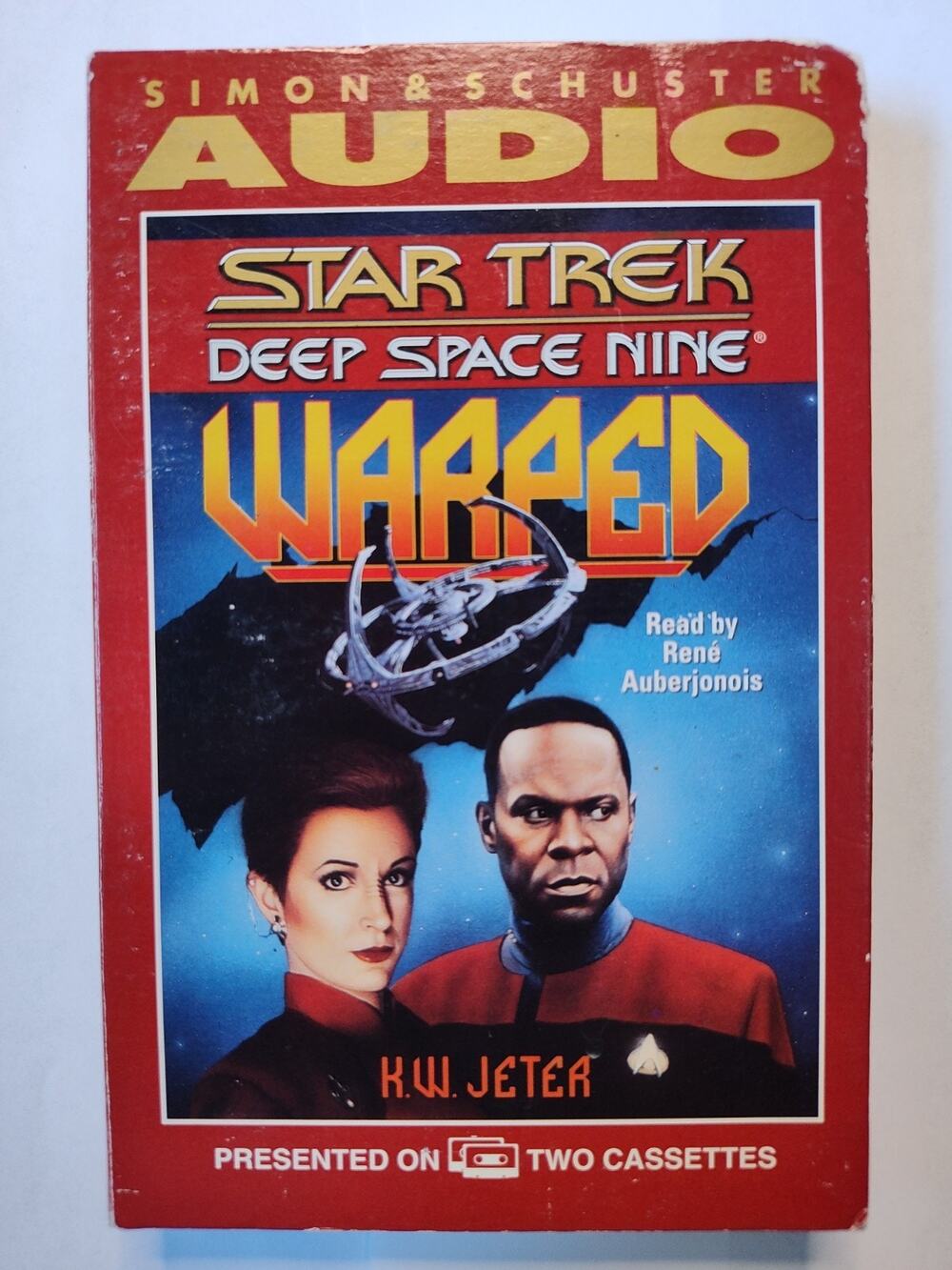 Star Trek Deep Space Nine: Warped by KW Jeter Audiobook on 2 Cassettes